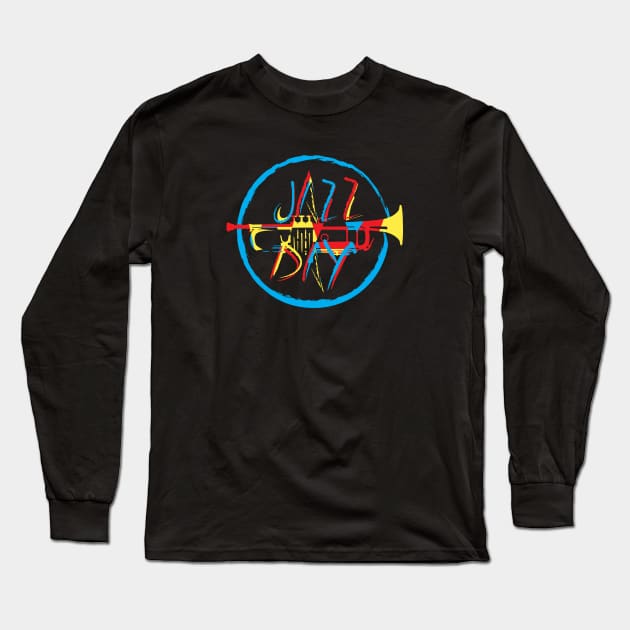 Colorful Jazz Day Long Sleeve T-Shirt by jazzworldquest